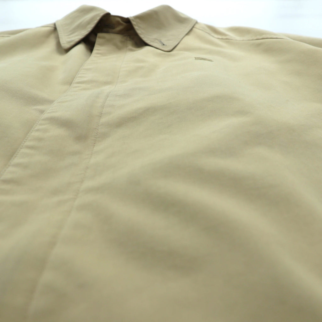BURBERRY Made in Japan Swing Top Harrington Jacket L Beige Chin Strap One Point Logo