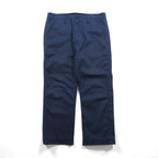 nonnative 日本製 ツイル チノ トラウザーズパンツ ワークパンツ M ネイビー ポリエステル