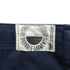 nonnative 日本製 ツイル チノ トラウザーズパンツ ワークパンツ M ネイビー ポリエステル