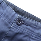 nonnative 日本製 ツイル チノ トラウザーズパンツ ワークパンツ M ネイビー ポリエステル