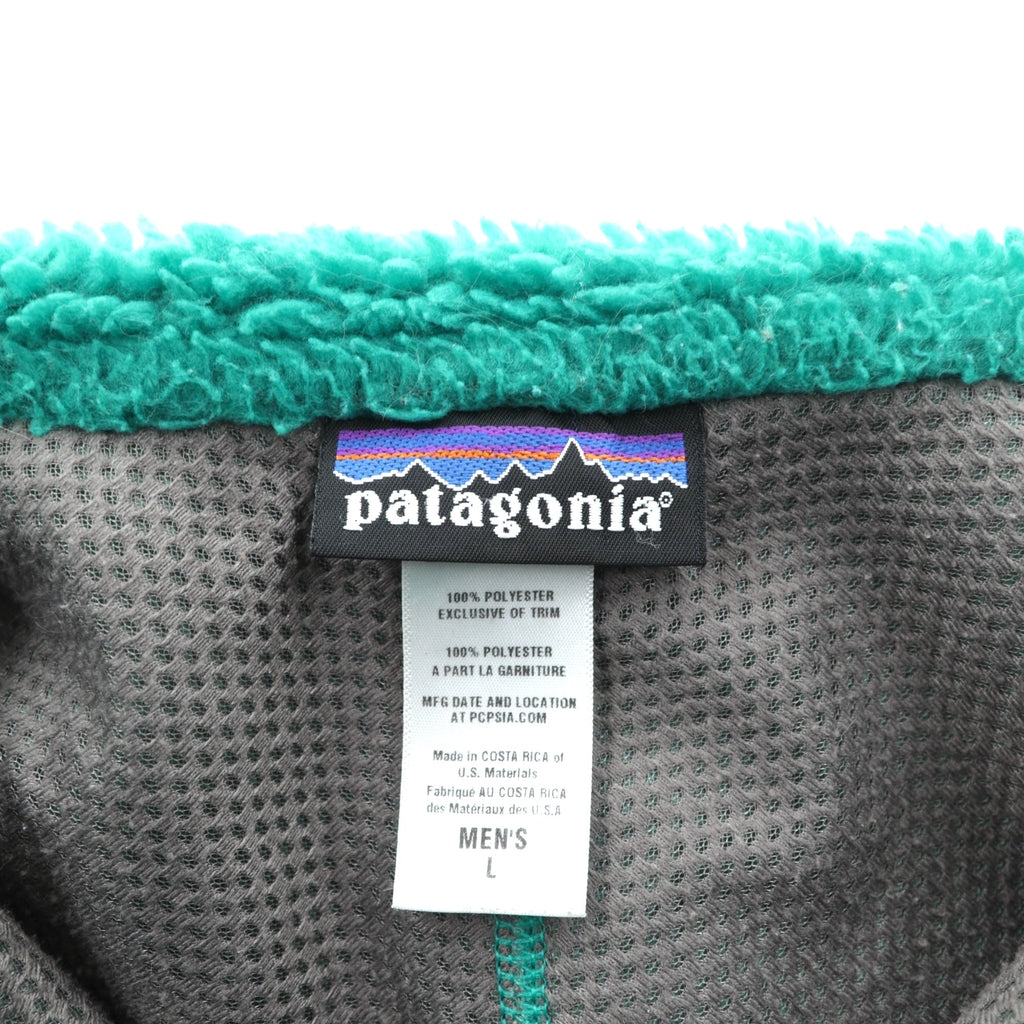 Patagonia Classic RetroX Boa Fleece Vest, Large, Green, 23047