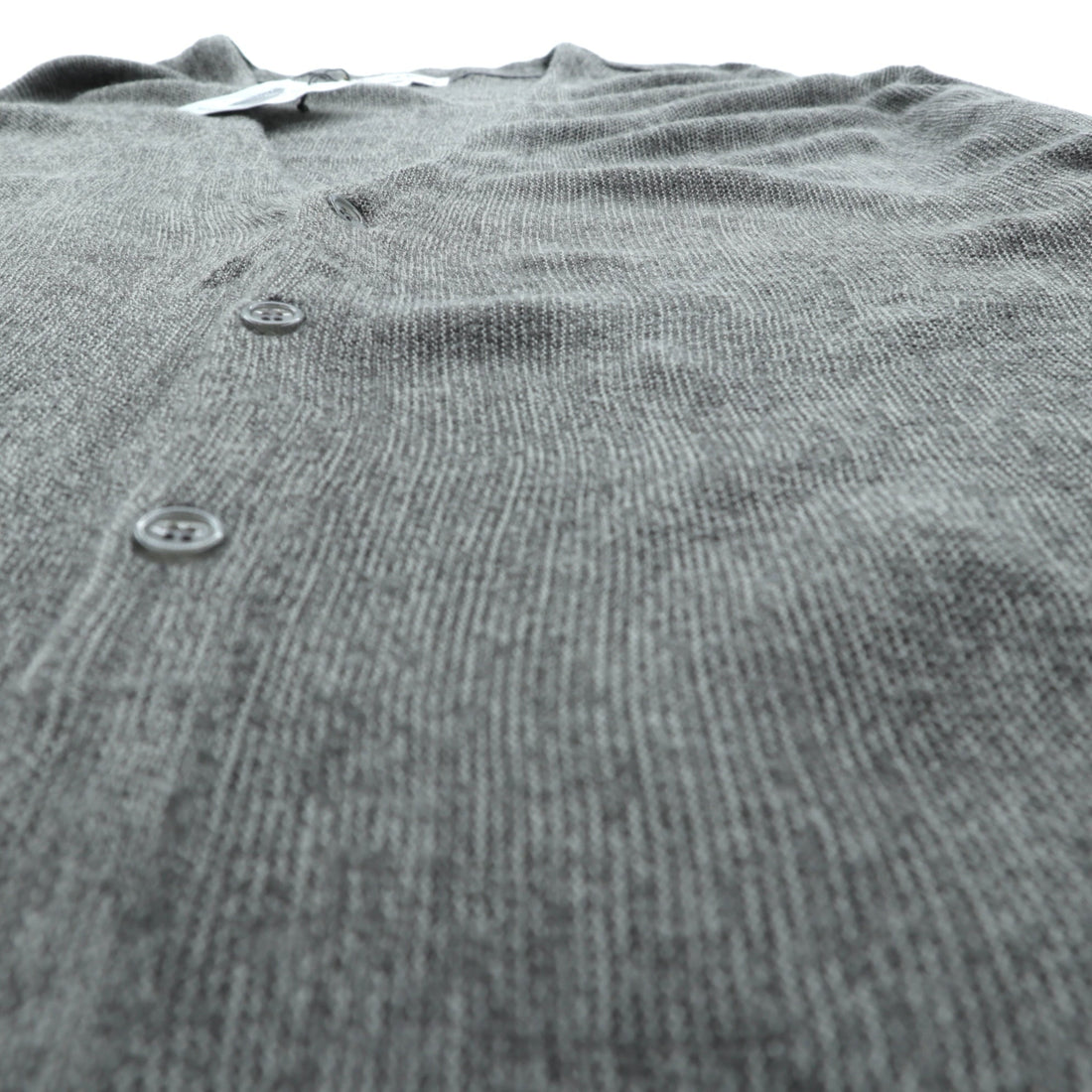 Cypress Links V-Neck Knit Cardigan, XL, Gray Acrylic, Unused