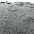 Cypress Links V-Neck Knit Cardigan, XL, Gray Acrylic, Unused