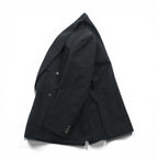 Christian Dior 80年代 日本製 ヴィンテージ ピークドラペル ダブルブレスト ブレザー テーラードジャケット ブレザー XL グレー ウール メタルボタン