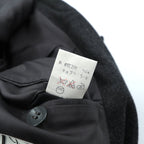 Christian Dior 80年代 日本製 ヴィンテージ ピークドラペル ダブルブレスト ブレザー テーラードジャケット ブレザー XL グレー ウール メタルボタン
