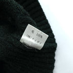 Polo Ralph Lauren 90年代 クルーネック ニット セーター L カーキ ウール スモールポニー刺繍