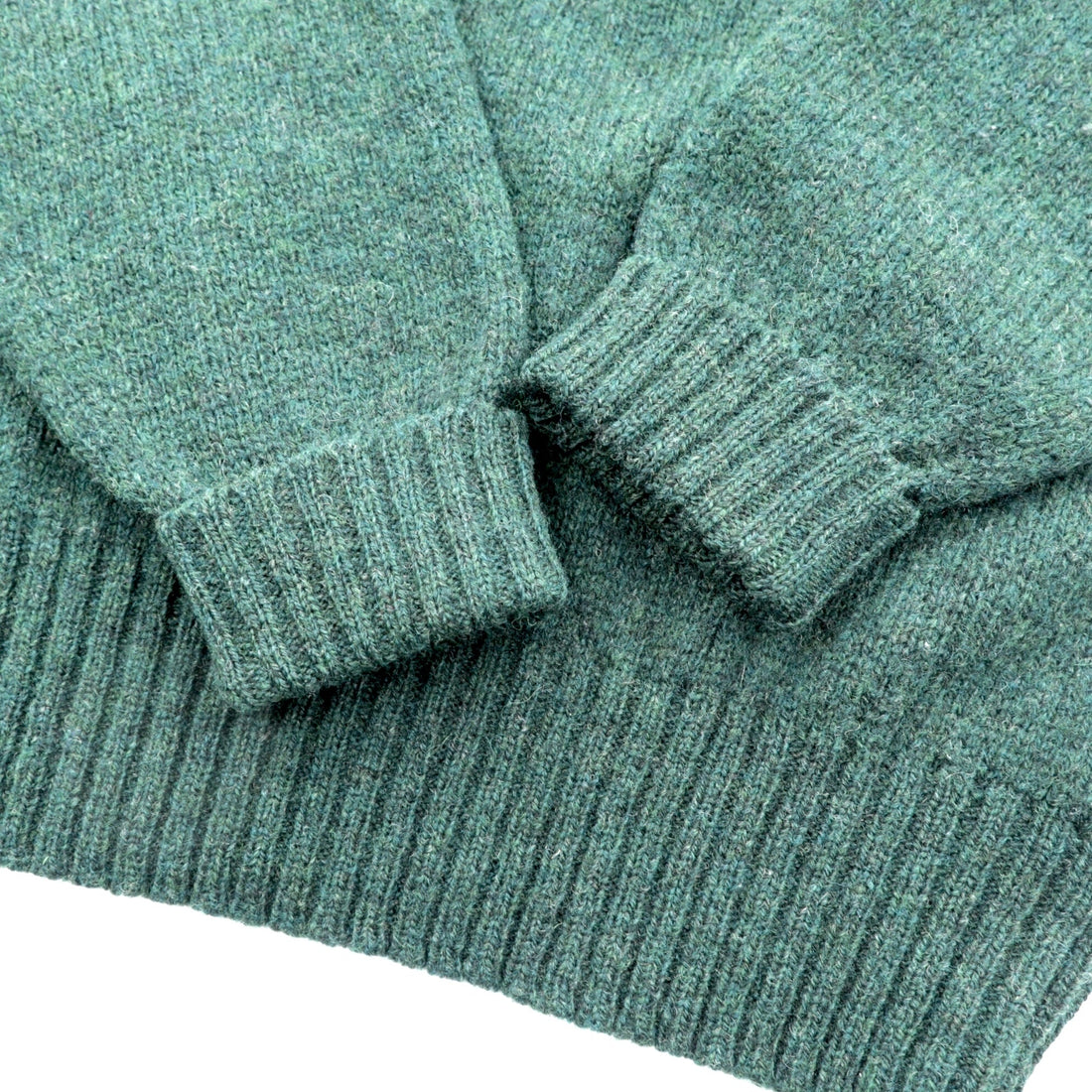 Polo Ralph Lauren 90年代 クルーネック ニット セーター L カーキ ウール スモールポニー刺繍