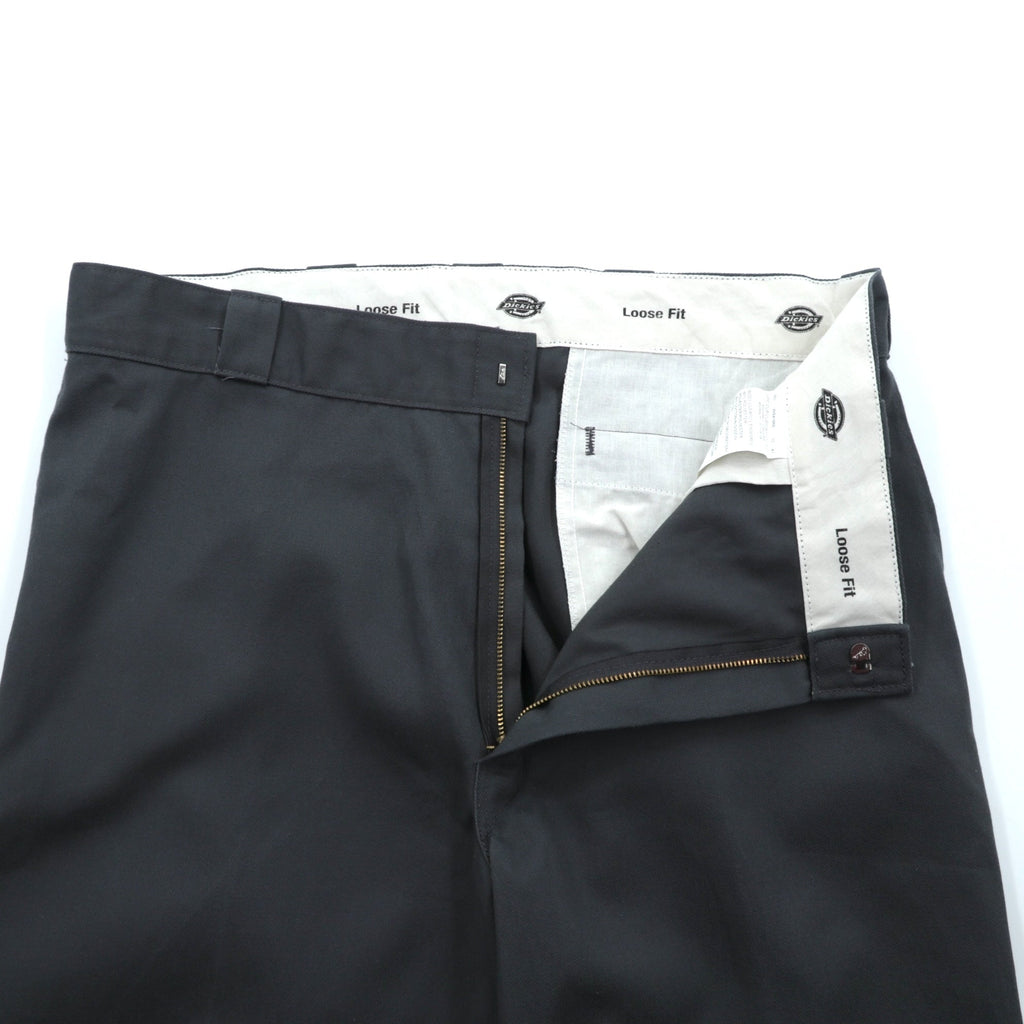 Dickies ルーズフィット ダブルニー チノパンツ ワークパンツ L グレー ワイド Loose Fit 85283