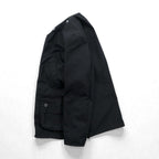 foot the coacher x British Millerain Co. Oiled Hunting Jacket, No Color Blouson, Size L, Black, Double Zip, Waterproof, Resistant Single Made in Japan