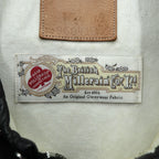 foot the coacher x British Millerain Co. Oiled Hunting Jacket, No Color Blouson, Size L, Black, Double Zip, Waterproof, Resistant Single Made in Japan