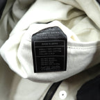 foot the coacher x British Millerain Co. Oiled Hunting Jacket, No Color Blouson, Size L, Black, Double Zip, Waterproof, Resistant Single Made in Japan
