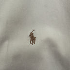 Polo Ralph Lauren 90s Swing Top Harrington Jacket XL Beige Small Pony Embroidery Chin Strap