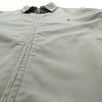 Polo Ralph Lauren 90s Swing Top Harrington Jacket XL Beige Small Pony Embroidery Chin Strap