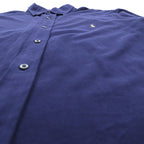Ralph Lauren Knit Oxford Button Down Shirt, XL, Navy, with Small Pony Embroidery