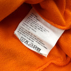 Gosha Rubchinskiy クルーネック スウェット トレーナー L オレンジ ワンポイントロゴ G011-T009 トルコ製