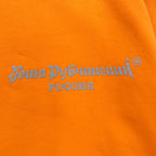 Gosha Rubchinskiy クルーネック スウェット トレーナー L オレンジ ワンポイントロゴ G011-T009 トルコ製
