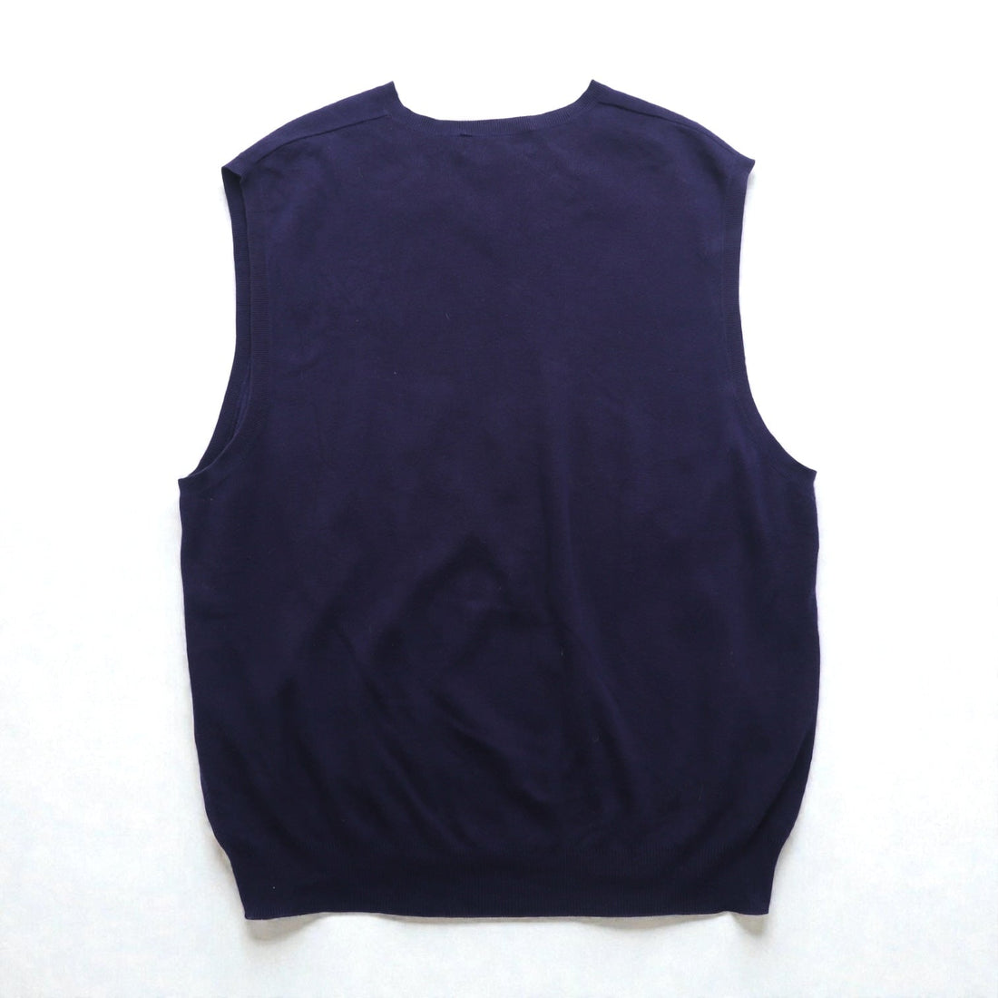 POLO GOLF RALPH LAUREN 90s Italy Knit KnitVest XL Navy ITALIAN YARN Small Pony Embroidery