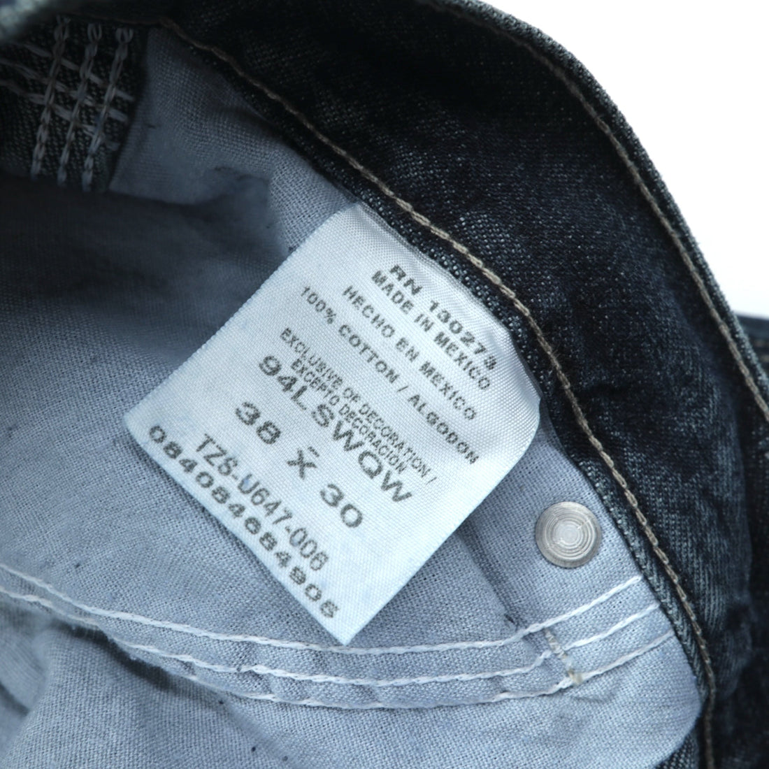 Wrangler ペインター デニムパンツ ワイド ジーンズ XL ダーク インディゴ ビッグサイズ 94LSWQW