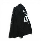 BED J.W. FORD Made in Japan Suede Leather Blouse Shirt, Size M, Black Kangaroo Leather, Yoake Shinsekai, 21SS-B-BL10