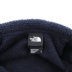 THE NORTH FACE Boa Fleece Vest XL Navy Blue Stand Collar Piping NF0A4XZE