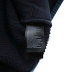 THE NORTH FACE Boa Fleece Vest XL Navy Blue Stand Collar Piping NF0A4XZE