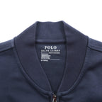 Polo Ralph Lauren PERFORMANCE Track Jacket Jersey Full Zip Blouson M Navy Small Pony Embroidery