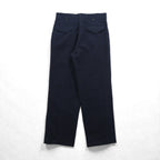 Vintage 60s Trousers Clayman & Sons Ltd スラックス パンツ M ネイビー ウール 8405-21-800-1044 60年代 カナダ軍