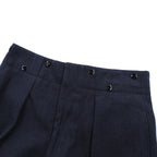 Vintage 60s Trousers Clayman & Sons Ltd スラックス パンツ M ネイビー ウール 8405-21-800-1044 60年代 カナダ軍
