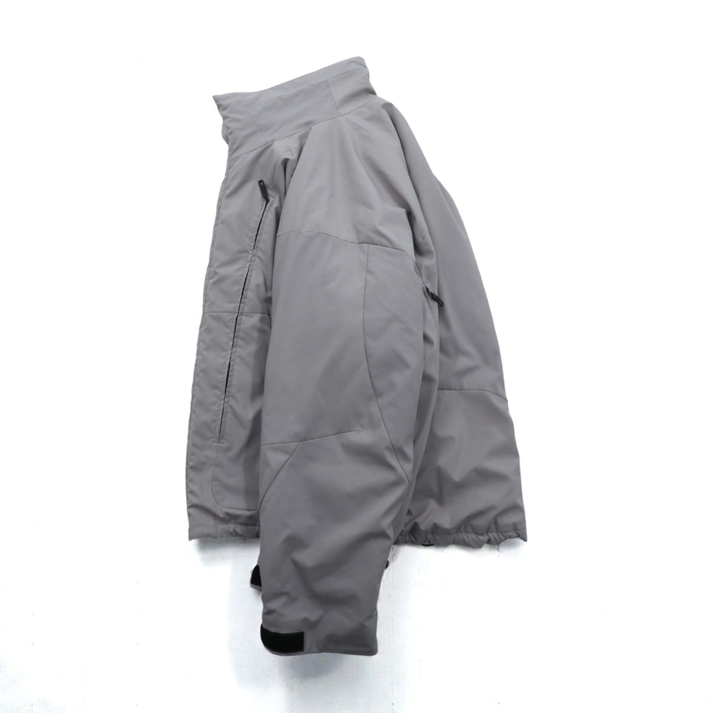URU 中綿 パディングジャケット PADDING JACKET 日本製 L ドローコード リフレクター スタンドカラー 16FUJ05