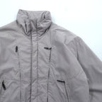 URU 中綿 パディングジャケット PADDING JACKET 日本製 L ドローコード リフレクター スタンドカラー 16FUJ05