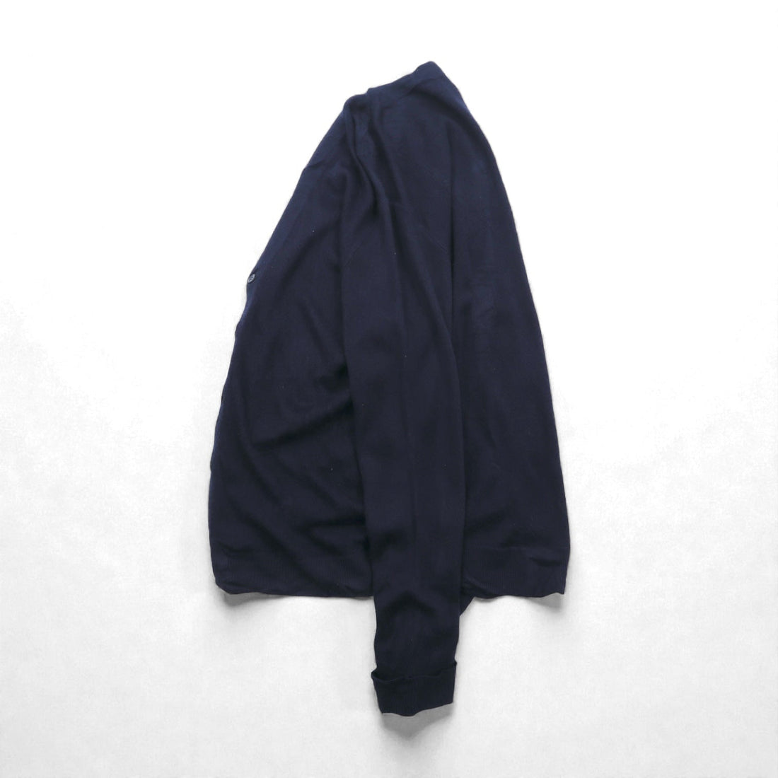 Cypress Links 90s Vintage Knitwear Vネック カーディガン XL ネイビー アクリルニット 90年代