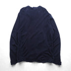 Cypress Links 90s Vintage Knitwear Vネック カーディガン XL ネイビー アクリルニット 90年代