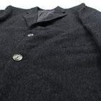 Christian Dior 80年代 日本製 ヴィンテージ ブレザー 2B テーラードジャケット ブレザー XL グレー ウール メタルボタン