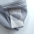 Ralph Lauren Oxford Button Down Shirt, Medium, Blue Stripe, Small Pony Embroidery