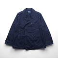 Polo Ralph Lauren 90s Military Double-Breasted Pea Coat Jacket, XL, Navy, with Epaulettes