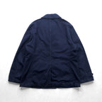 Polo Ralph Lauren 90s Military Double-Breasted Pea Coat Jacket, XL, Navy, with Epaulettes