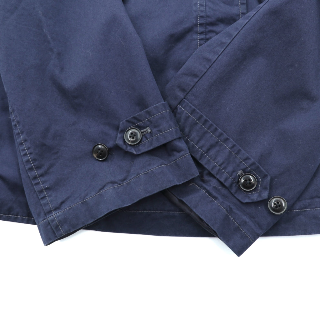 Polo Ralph Lauren 90s Military Double-Breasted Pea Coat Jacket, XL, Navy, with Epaulettes