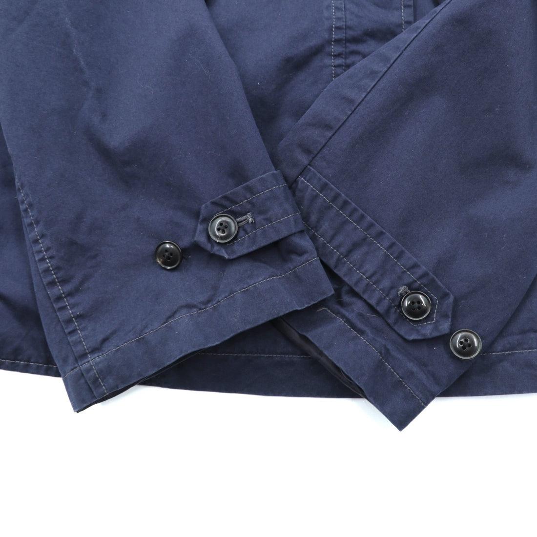 Polo Ralph Lauren 90s Military Double-Breasted Pea Coat Jacket, XL, Navy, with Epaulettes