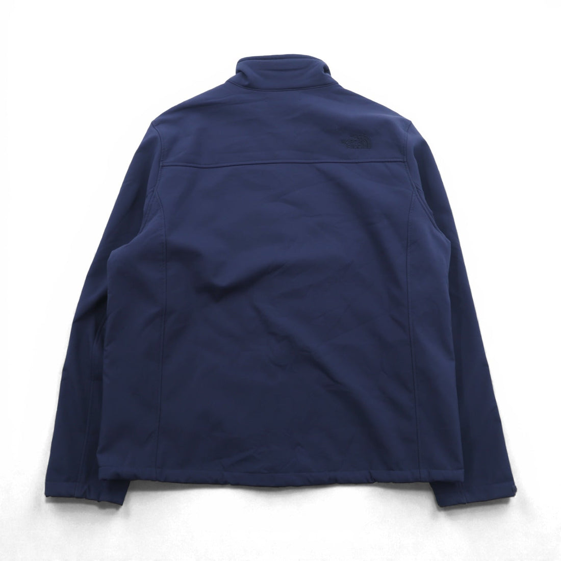 THE NORTH FACE Apex Chrome Thermal Jacket, Softshell Fleece XL, Navy, Drawcord, Boa Lining, NF0A2TBA, Windwall
