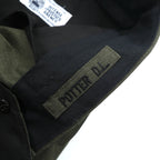USMCワンピースTrousers スラックス パンツ L カーキ ウール ギャバジン DEFENSE LOSISTICS AGENCY 8405-01-279-7702