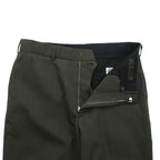 USMCワンピースTrousers スラックス パンツ L カーキ ウール ギャバジン DEFENSE LOSISTICS AGENCY 8405-01-279-7702