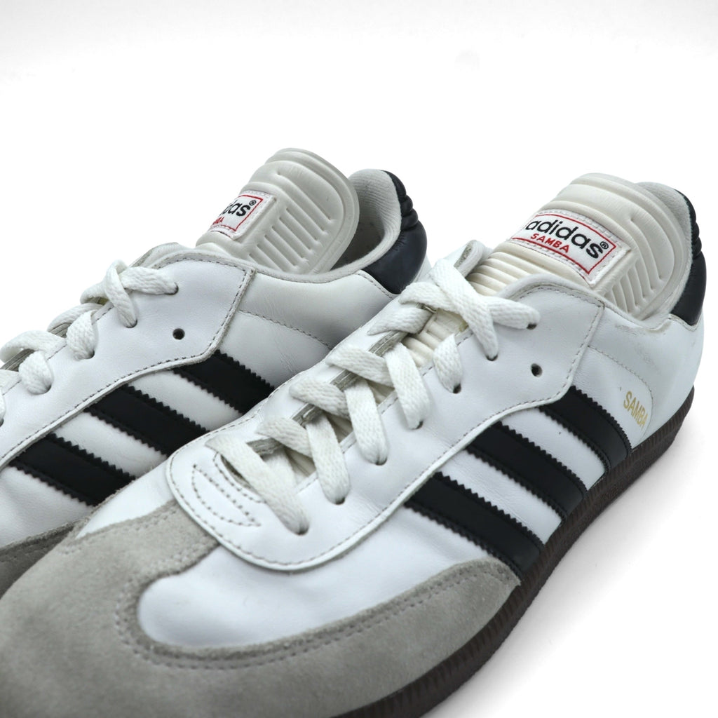 adidas SAMBA CLASSIC Sneakers, Size 29cm, White Leather with Gum Sole, 772109