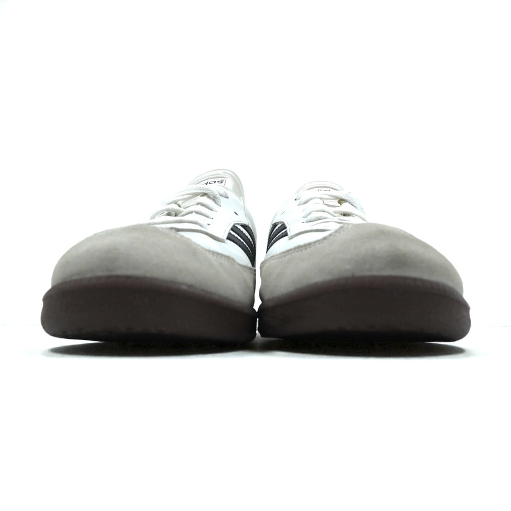 adidas SAMBA CLASSIC Sneakers, Size 29cm, White Leather with Gum Sole, 772109