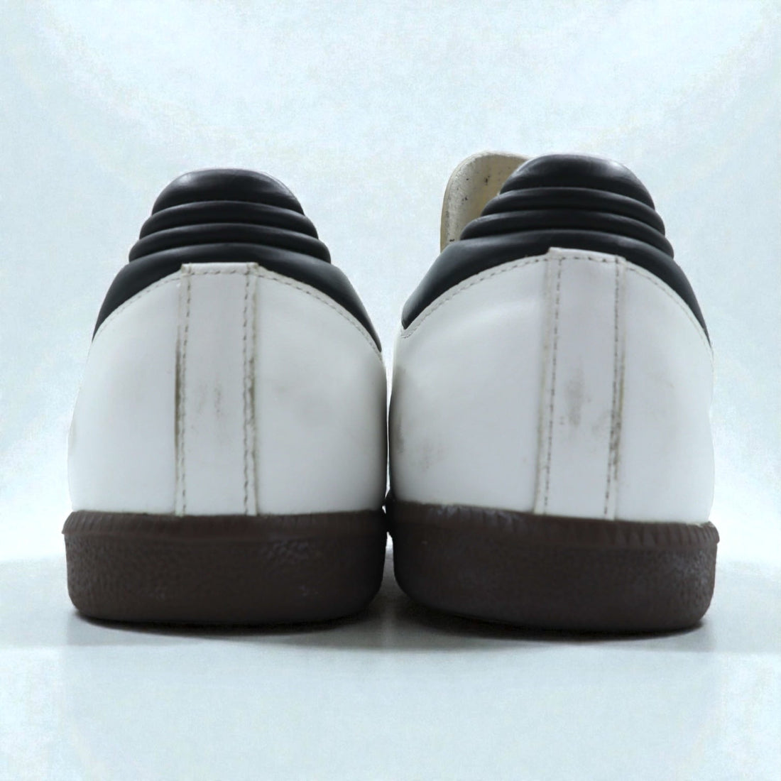 adidas SAMBA CLASSIC Sneakers, Size 29cm, White Leather with Gum Sole, 772109