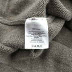 Eddie Bauer V-Neck Crew Neck Cotton Knit Sweater, XL, Beige, Raglan Sleeves