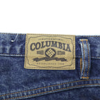 Columbia 90年代 ダブルニー ハンティング デニムパンツ ジーンズ L インディゴ ベージュ