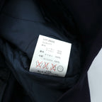 ALPHA INDUSTRIES 90s Made in USA CWU 45P Flight Jacket, Large, Navy, Flame Retardant, Short Length, Tattered
