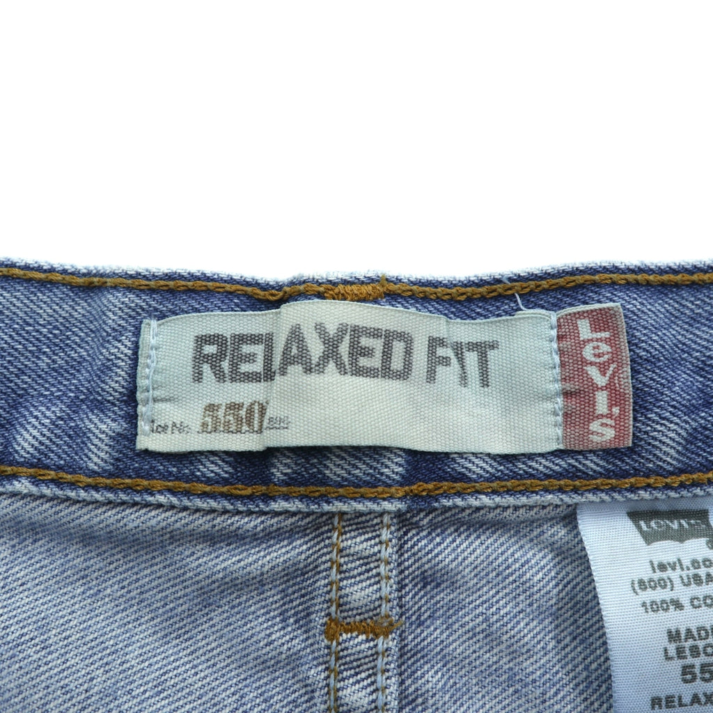 Levi's 550 リラックスフィット RELAXED FIT デニムパンツ ジーンズ XL インディゴ 5504891