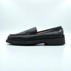 TOD'S ヴァンプ ドライビングシューズ スリッポン ローファー 28cm ブラック レザー イタリア製