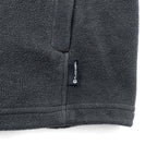 THE NORTH FACE Fleece Jacket M Black Drawcord FLASHDRY Moisture-Wicking, Quick-Drying Stand Collar A0FC US Standard